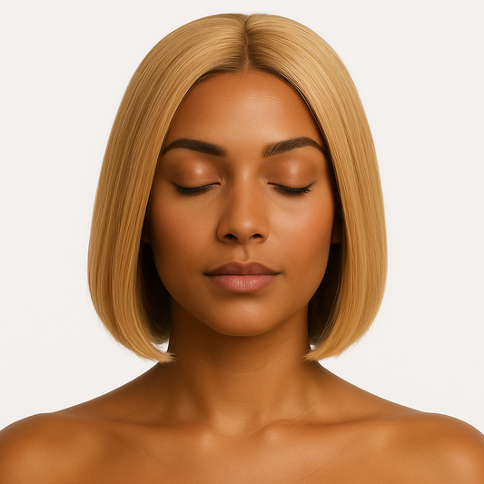 Blonde Straight Bob Wig