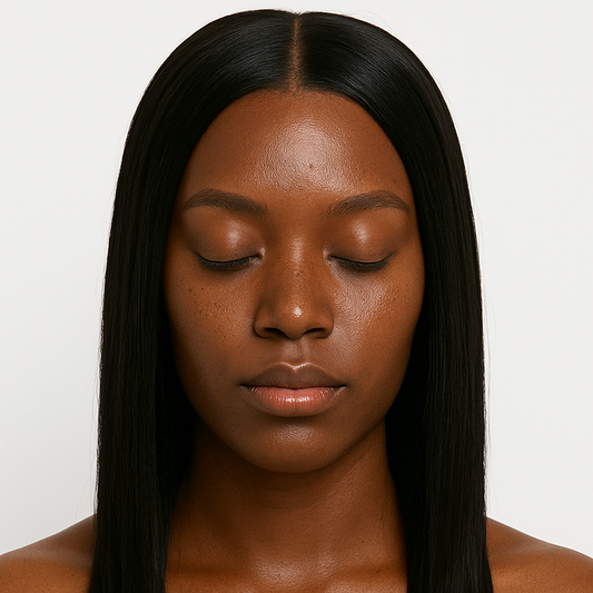 Straight 4x4 Transparent Closure Wig